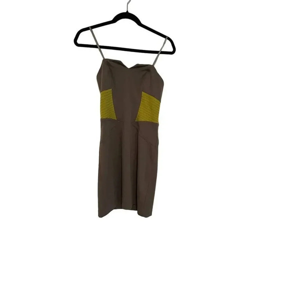 BCBGeneration Women’s Green Back Zipped Mini Dress Size 6 - Picture 1 of 6